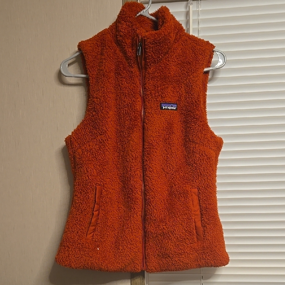 Patagonia Women's Orange Fleece Vest